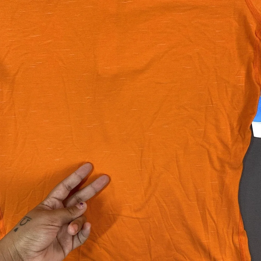 NEW Clemson Tigers Shirt Women S Orange NCAA Football Nike Dri Fit 1/4 Zip STAIN